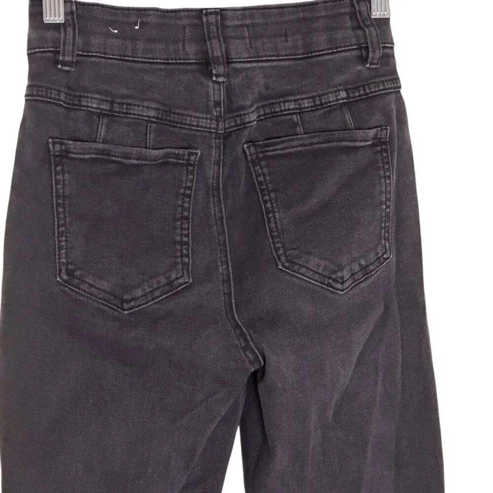 Tribal Jeans Sophia Curvy Lowrise Skinny Jeans Denim Pants Black 0?